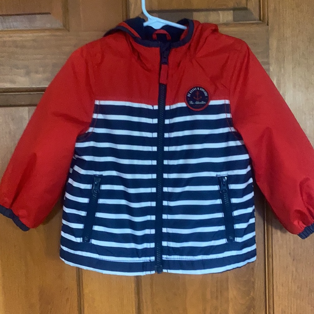 Carter’s fleece lined jacket.  Midweight. 2t